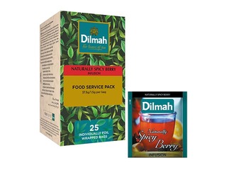 Puuviljatee Spicy Berry, Dilmah, 25 tk.