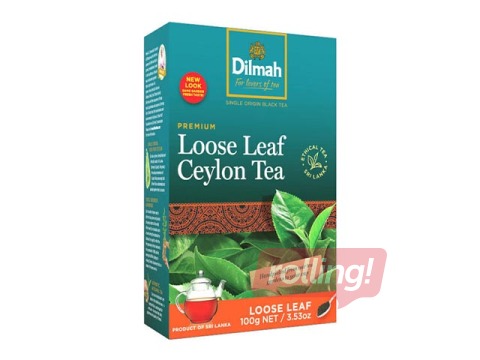 Melnā tēja Blue Leaf, Dilmah, beramā, 100g