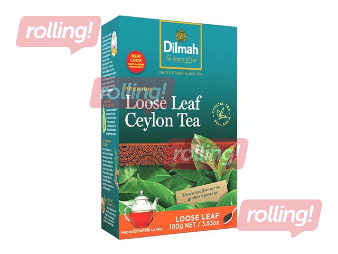 Melnā tēja Blue Leaf, Dilmah, beramā, 100g
