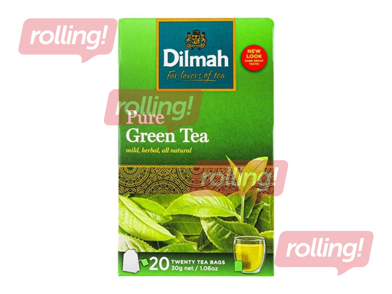 Green Tea Pure Green, Dilmah, 20 pcs.
