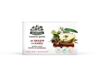 Tēja augļu Herbitum vasaras garša, ar āboliem un kanēli, 20 pac.