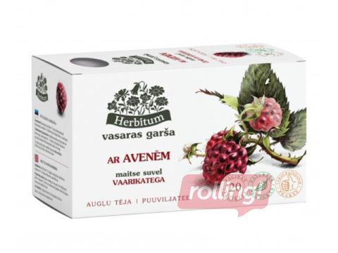 Puuviljatee Herbitum, suvemaitse vaarikatega, 20 pakki
