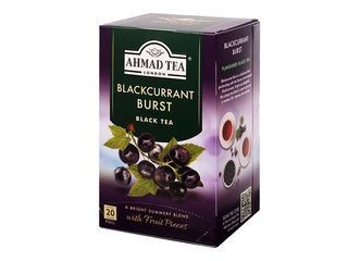 Tea Ahmad, fruit, blackcurrant, 20 bags
