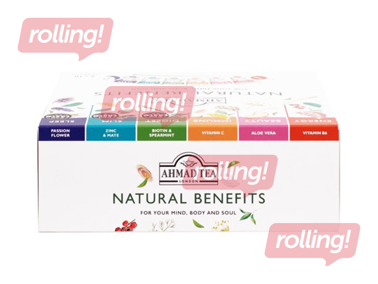 Teevalik Ahmad Tea, Natural Benefits, 60 teepakki