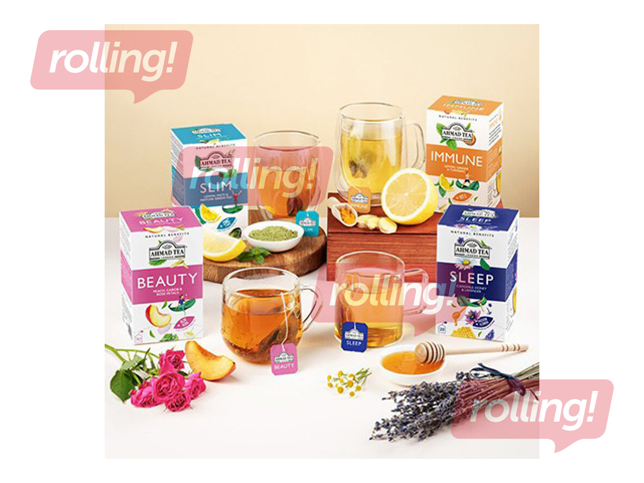 Teevalik Ahmad Tea, Natural Benefits, 60 teepakki