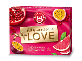 Чайный набор Teekanne All You Need is Love, 30 пакетиков