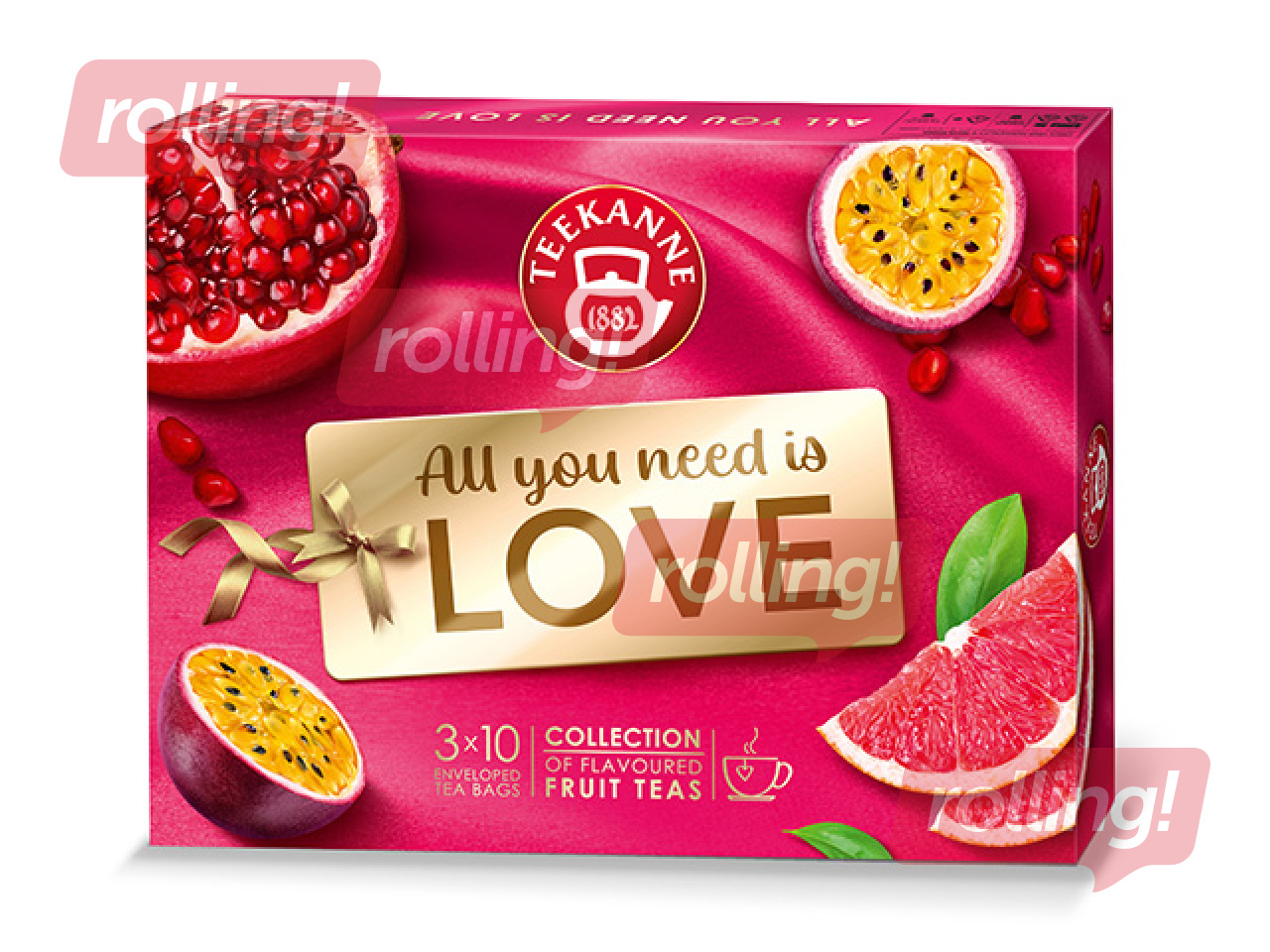 Teevalik Teekanne All You Need is Love, 30 pakki