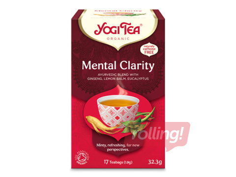 Tee ajurveeda Bio Yogi, Mental Clarity, 17 tk