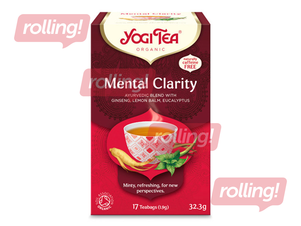 Tee ajurveeda Bio Yogi, Mental Clarity, 17 tk