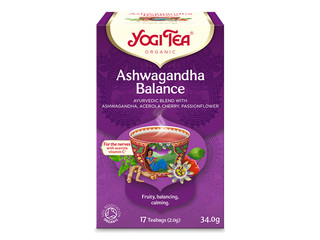 Tee ajurveeda Bio Yogi, Ashwagandha Balance, 17 pakki.