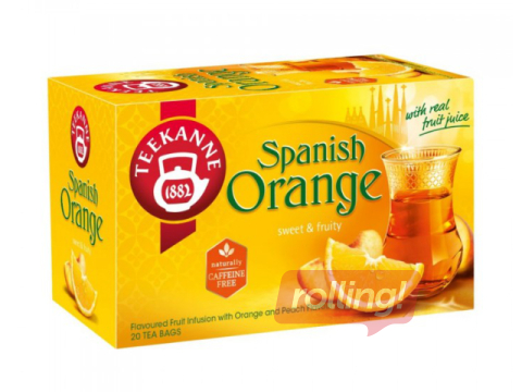 Tea Teekanne fruit Spanish Orange, 20pcs