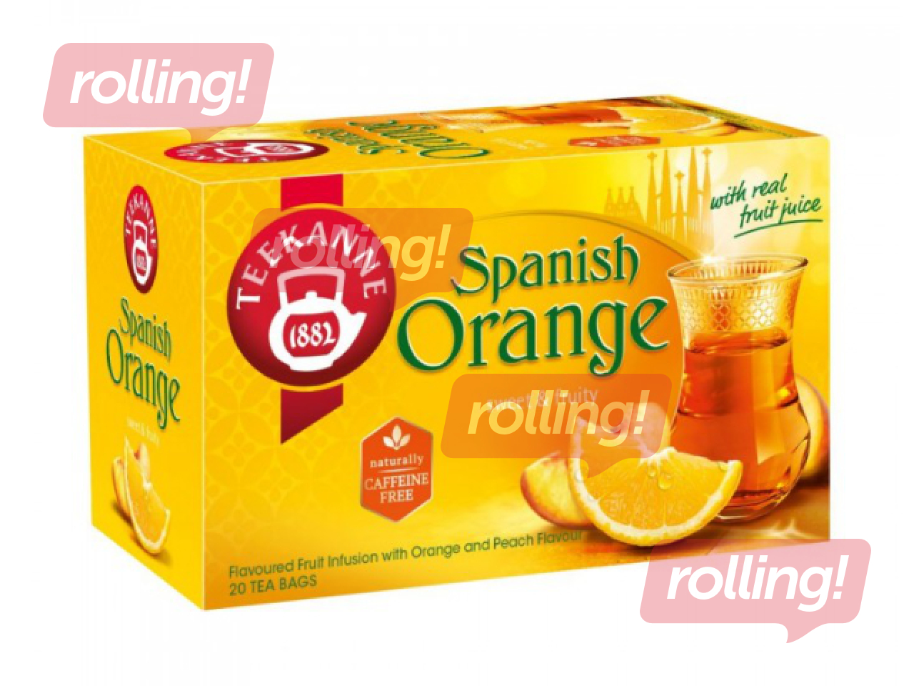 Tea Teekanne fruit Spanish Orange, 20pcs