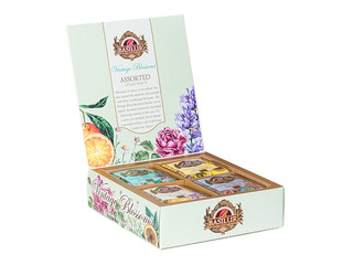 Tee must ja roheline Basilur Vintage Blossoms Assorted, 60g