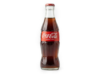 Carbonated drink Coca-Cola, glass, 250ml