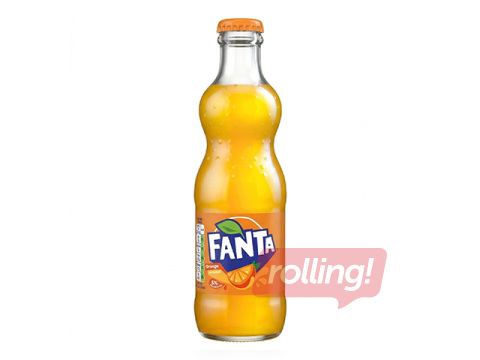 Karastusjook Fanta, klaaspudel, 250ml