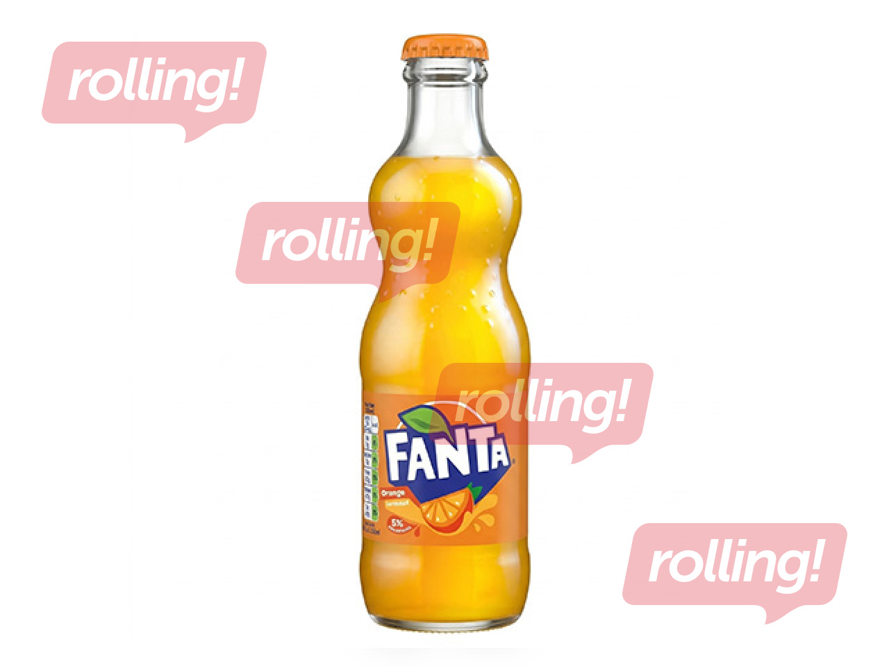 Karastusjook Fanta, klaaspudel, 250ml
