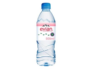 Minerālūdens Evian, negāzēts, PET, 500ml (Taras depozīts iekļauts cenā)