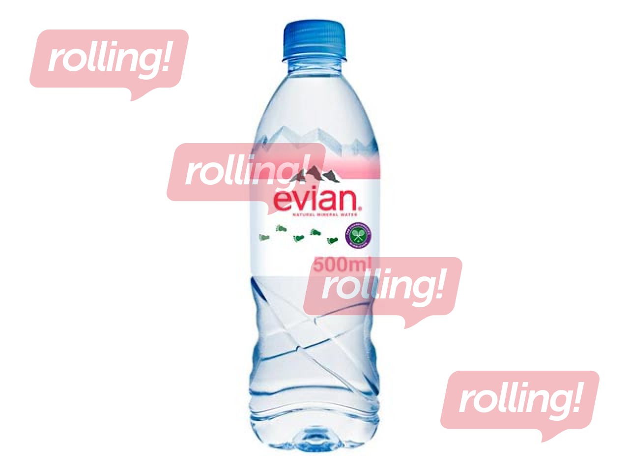 Minerālūdens Evian, negāzēts, PET, 500ml (Taras depozīts iekļauts cenā)