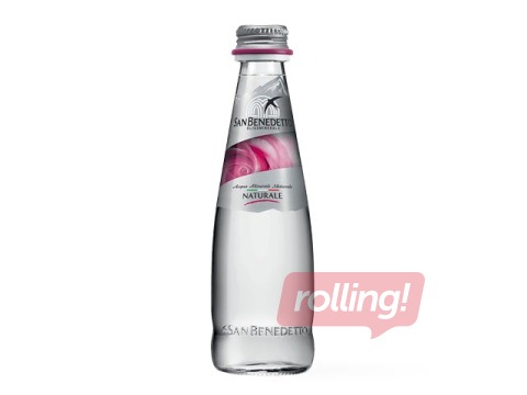 Mineraalvesi San Benedetto, gaseerimata, klaas, 250ml