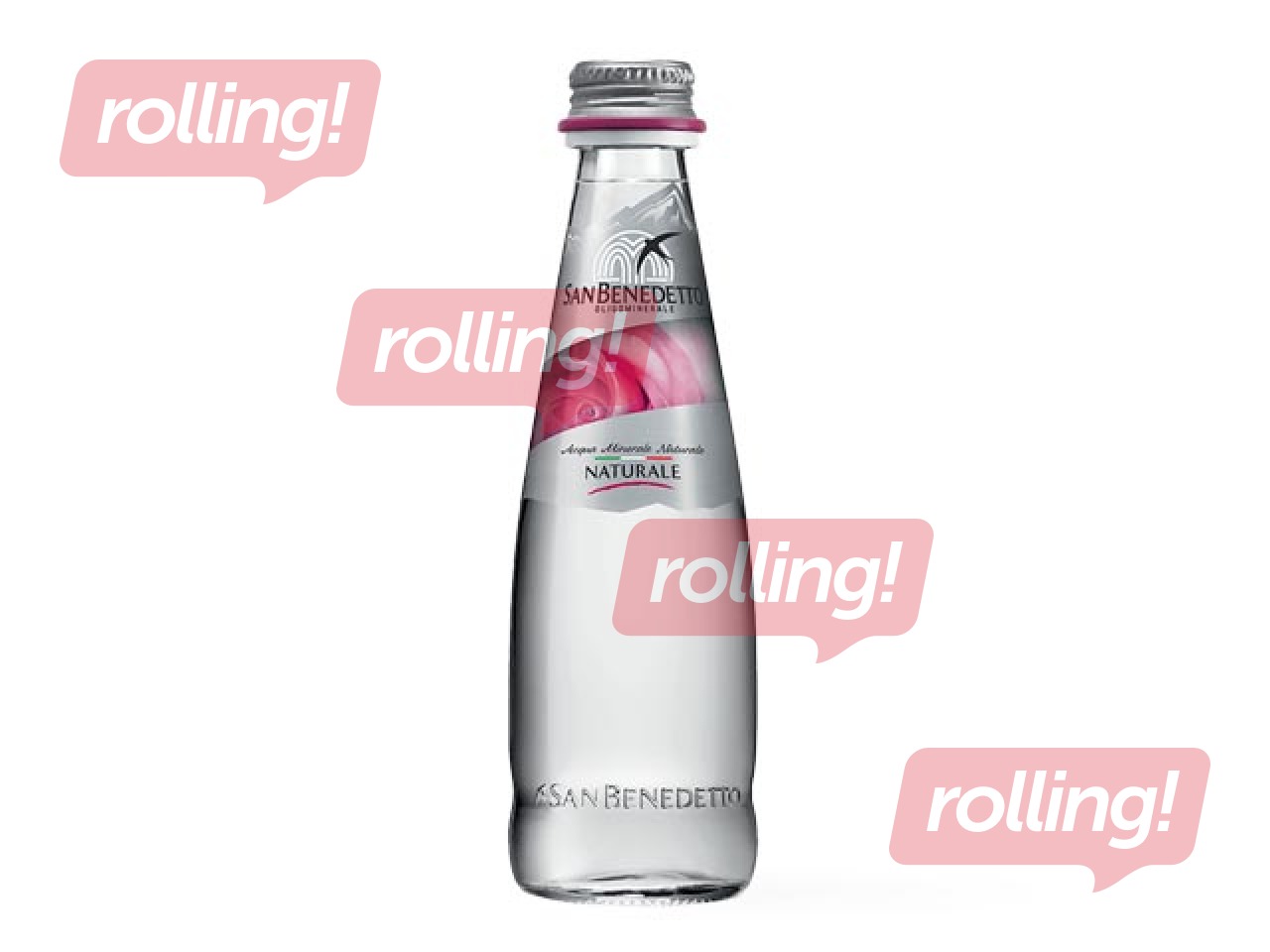 Mineraalvesi San Benedetto, gaseerimata, klaas, 250ml
