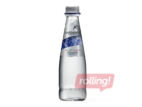 Mineral water San Benedetto, carbonated, glass, 250ml