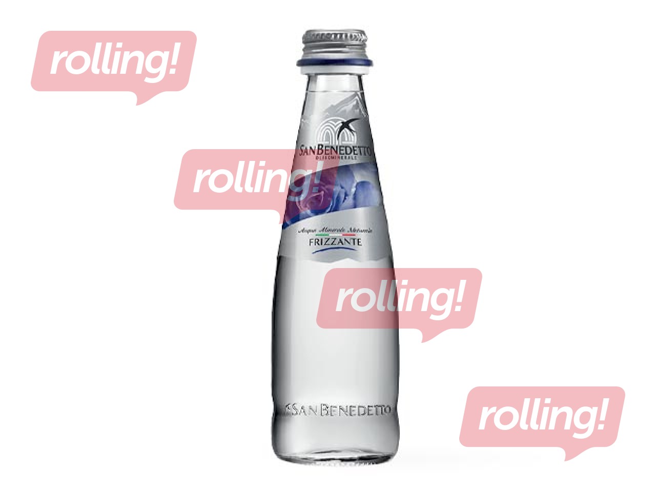 Mineral water San Benedetto, carbonated, glass, 250ml