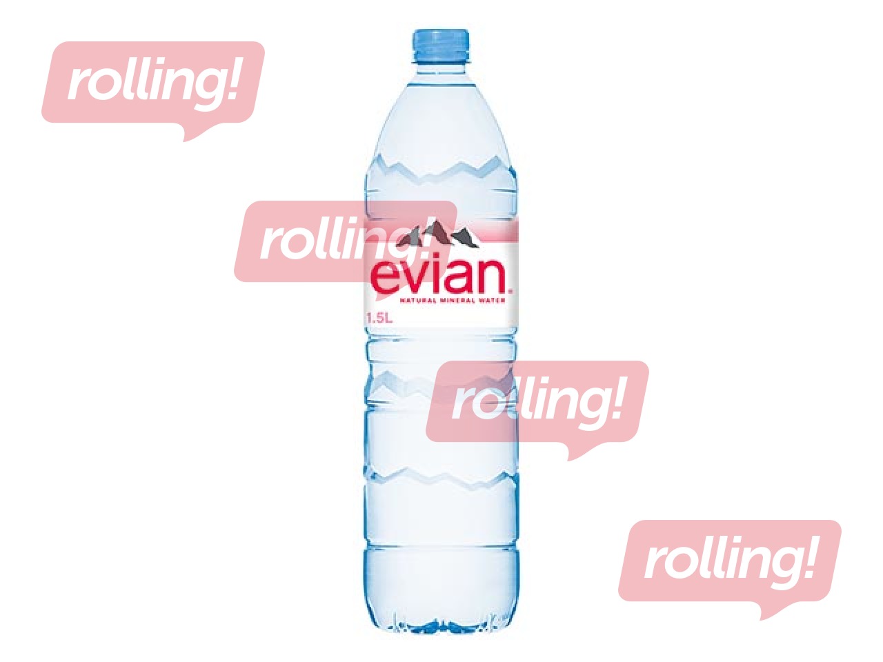 Mineraavesi Evian, gaseerimata, PET, 1.5L
