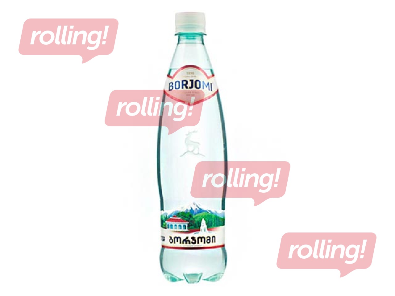 Minerālūdens Borjomi, gāzēts 1l