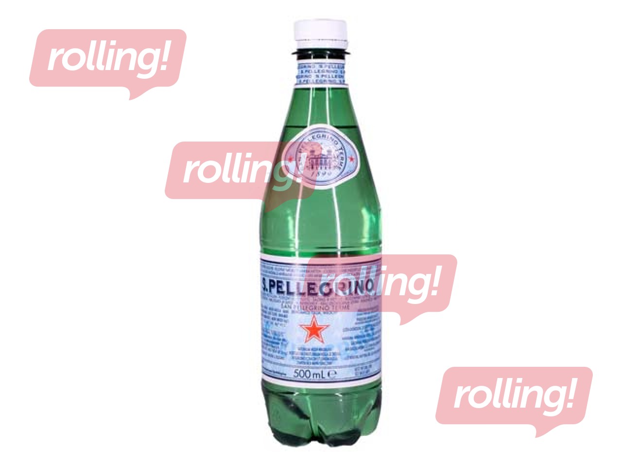 Minerālūdens S.Pellegrino, gāzēts, PET, 500ml (Taras depozīts iekļauts cenā)