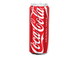 Gāzēts dzēriens Coca-Cola, skārdene, 330ml (Taras depozīts iekļauts cenā)