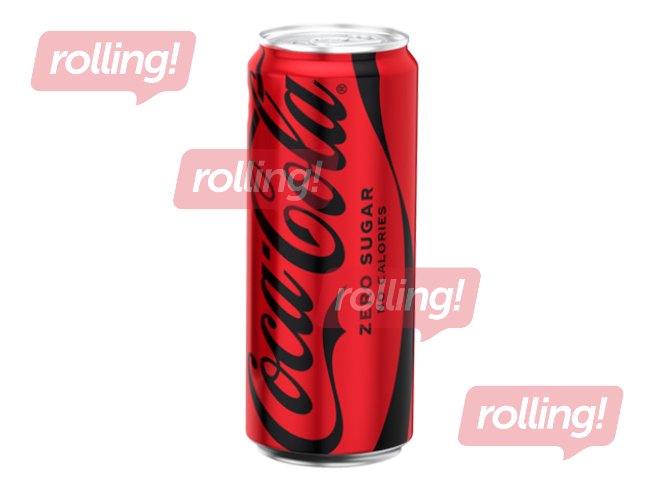 Газированный напиток Coca-Cola Zero, банка, 330мл