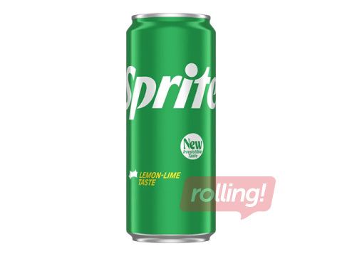 Carbonated drink Sprite, can, 330ml