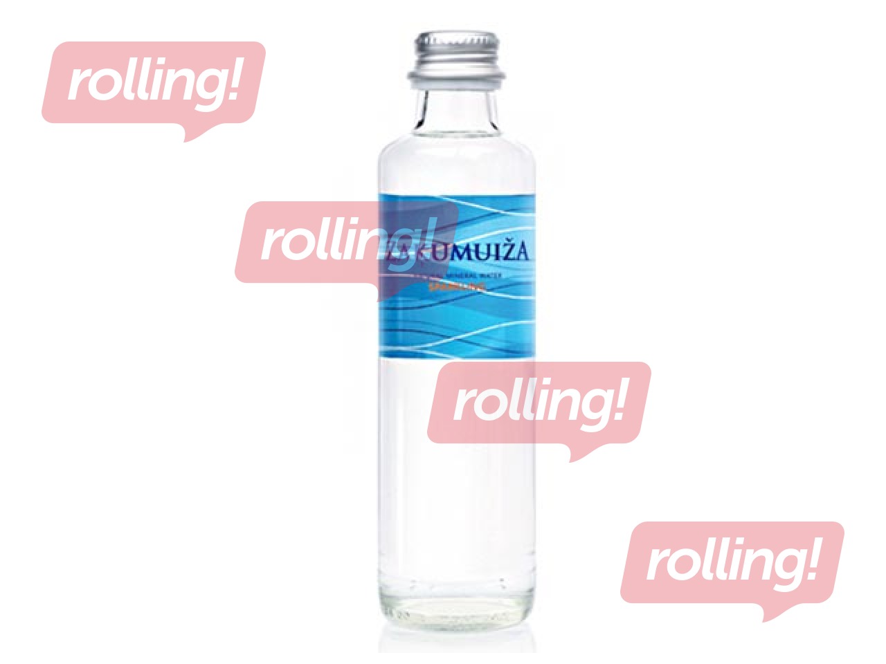 Mineral water Zaķumuiža, carbonated, glass, 250ml