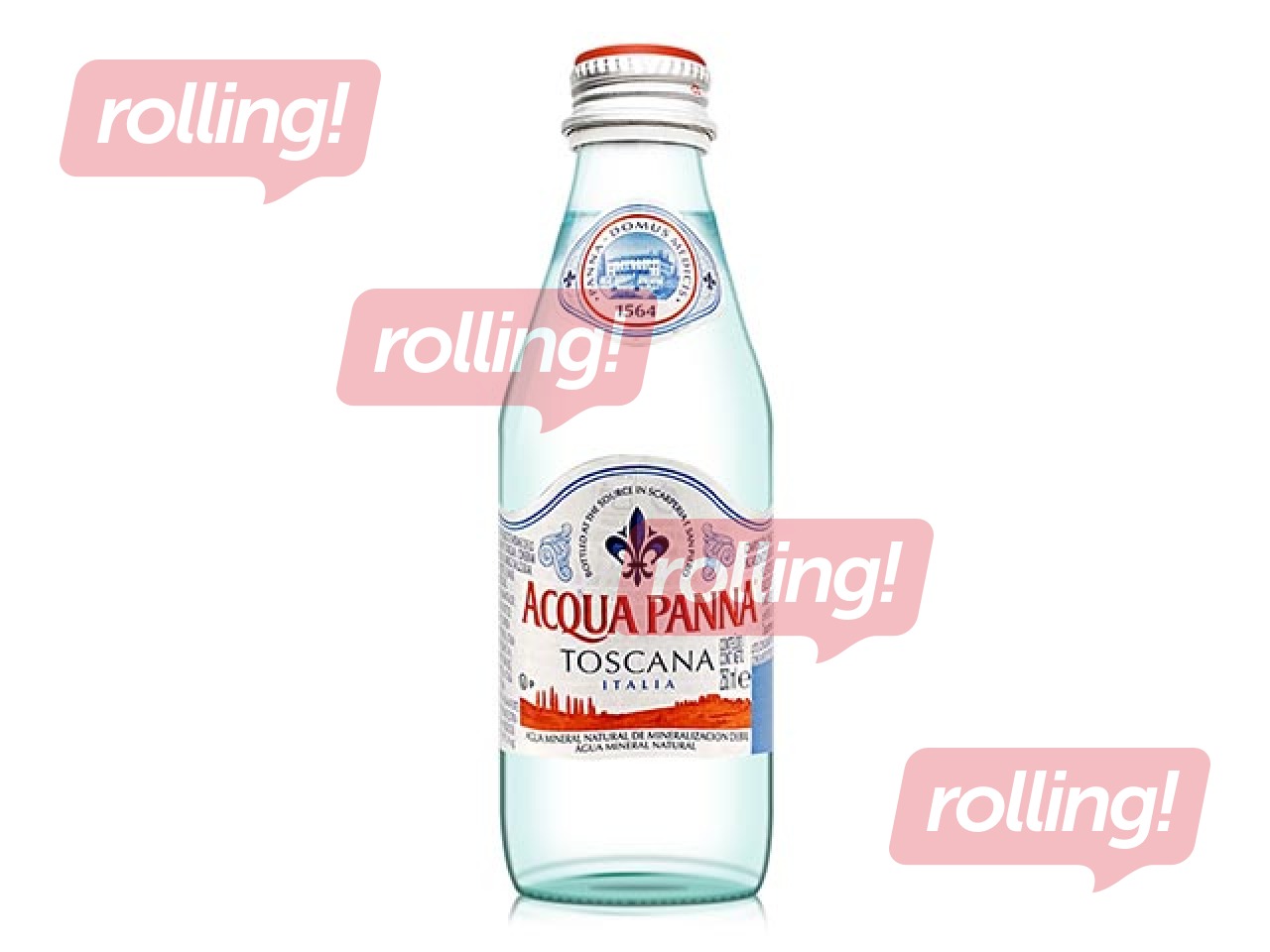 Mineraalvesi Acqua Panna, veel, klaas, 250ml