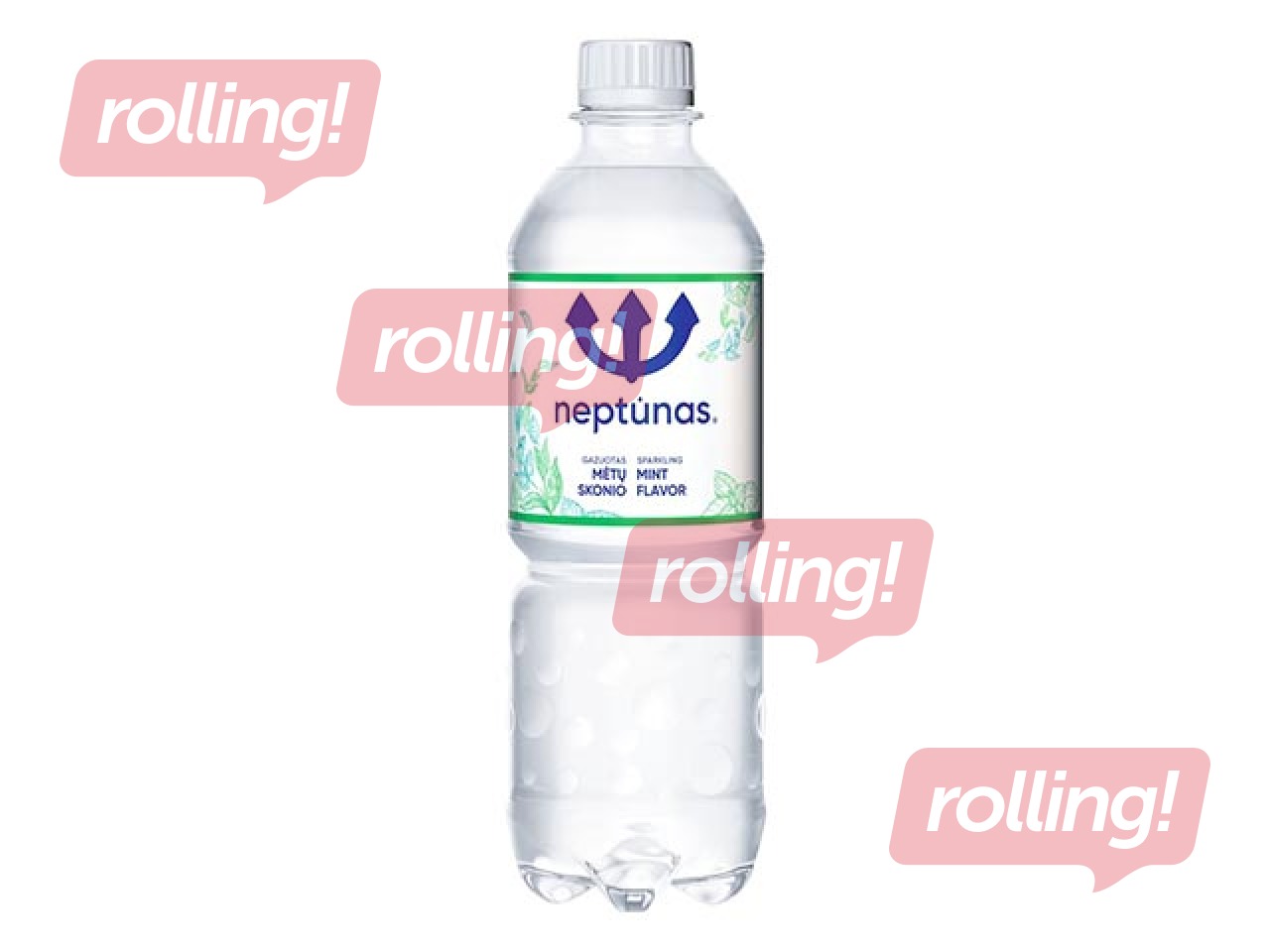 Mineraalvesi Neptunas Mint, karboniseeritud, PET, 500ml