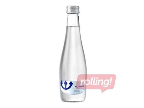 Mineraalvesi Neptunas, karboniseeritud, klaas, 330ml