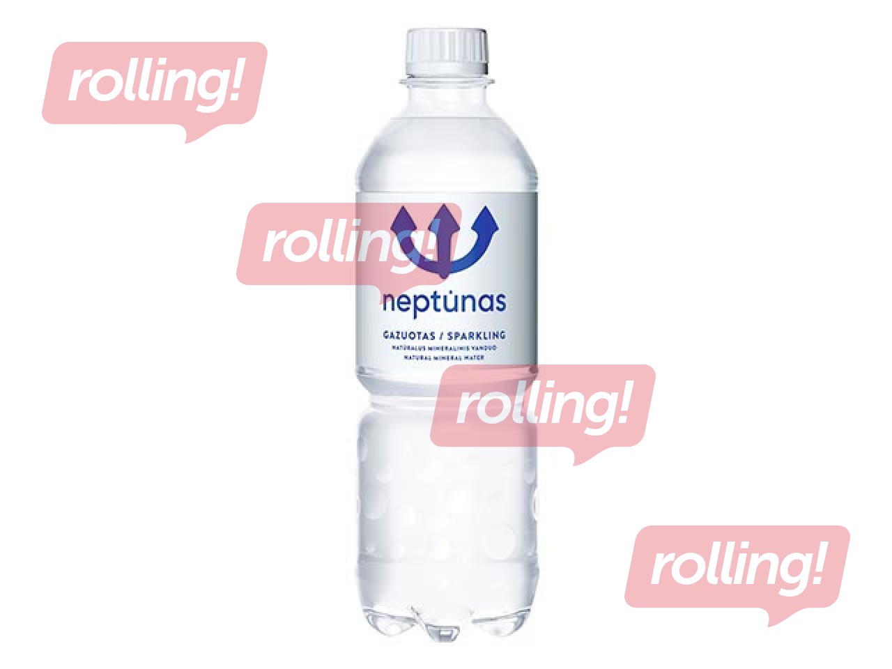 Minerālūdens Neptunas, gāzēts, PET, 500ml (Taras depozīts iekļauts cenā)