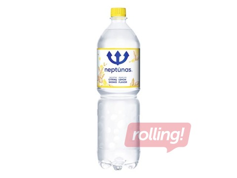 Минеральная вода Neptunas Lemon, газированная, PET, 1.5Л