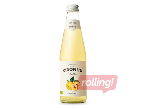 Carbonated drink Gardu Muti quince, glass, 330ml
