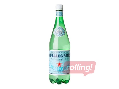 Mineral water S.Pellegrino, carbonated, PET 1L