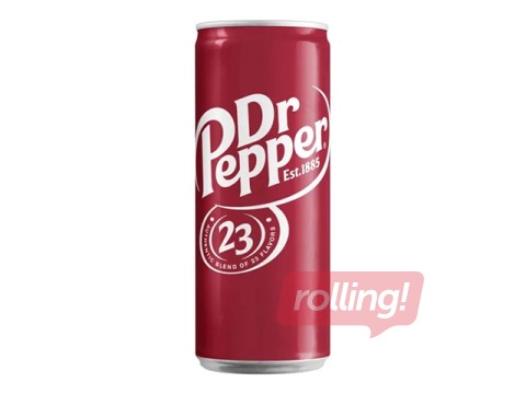 Carbonated drink Dr.Pepper, can, 330ml