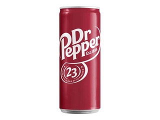 Carbonated drink Dr.Pepper, can, 330ml
