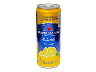 Газированный напиток Sanpellegrino Lemon, банка, 330мл