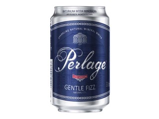 Mineral Water Perlage, lightly carbonated, can, 330ml