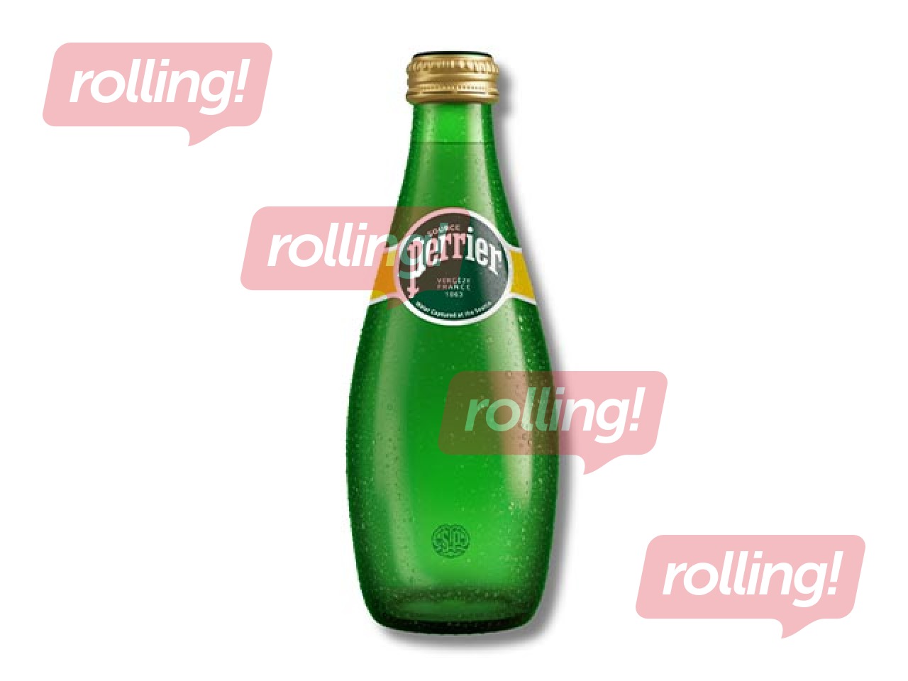 Minerālūdens Perrier Natural, negāzēts, stikls, 330ml (Taras depozīts iekļauts cenā)