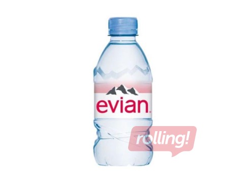 Looduslik mineraalvesi Evian, gaseerimata, PET, 0.33l (Taaratasu on hinnas sisaldatud)