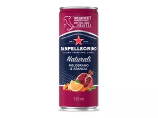 Sparkling drink S.Pellegrino, Melograno&Arancia, 330ml (deposit included in the price)