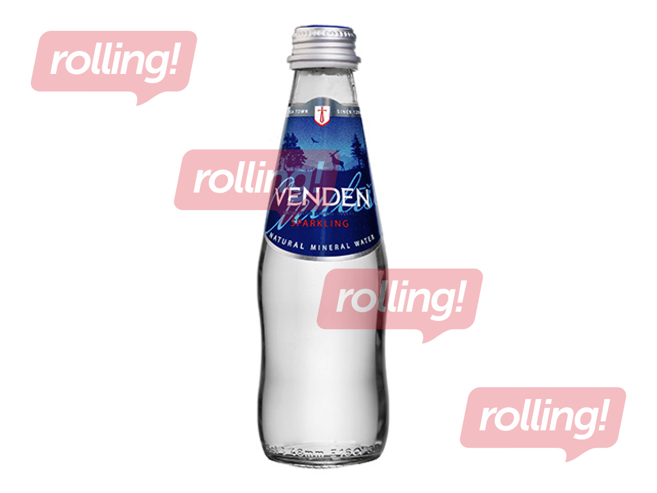 Mineraalvesi Venden, gaseeritud, klaaspudelis, 250ml