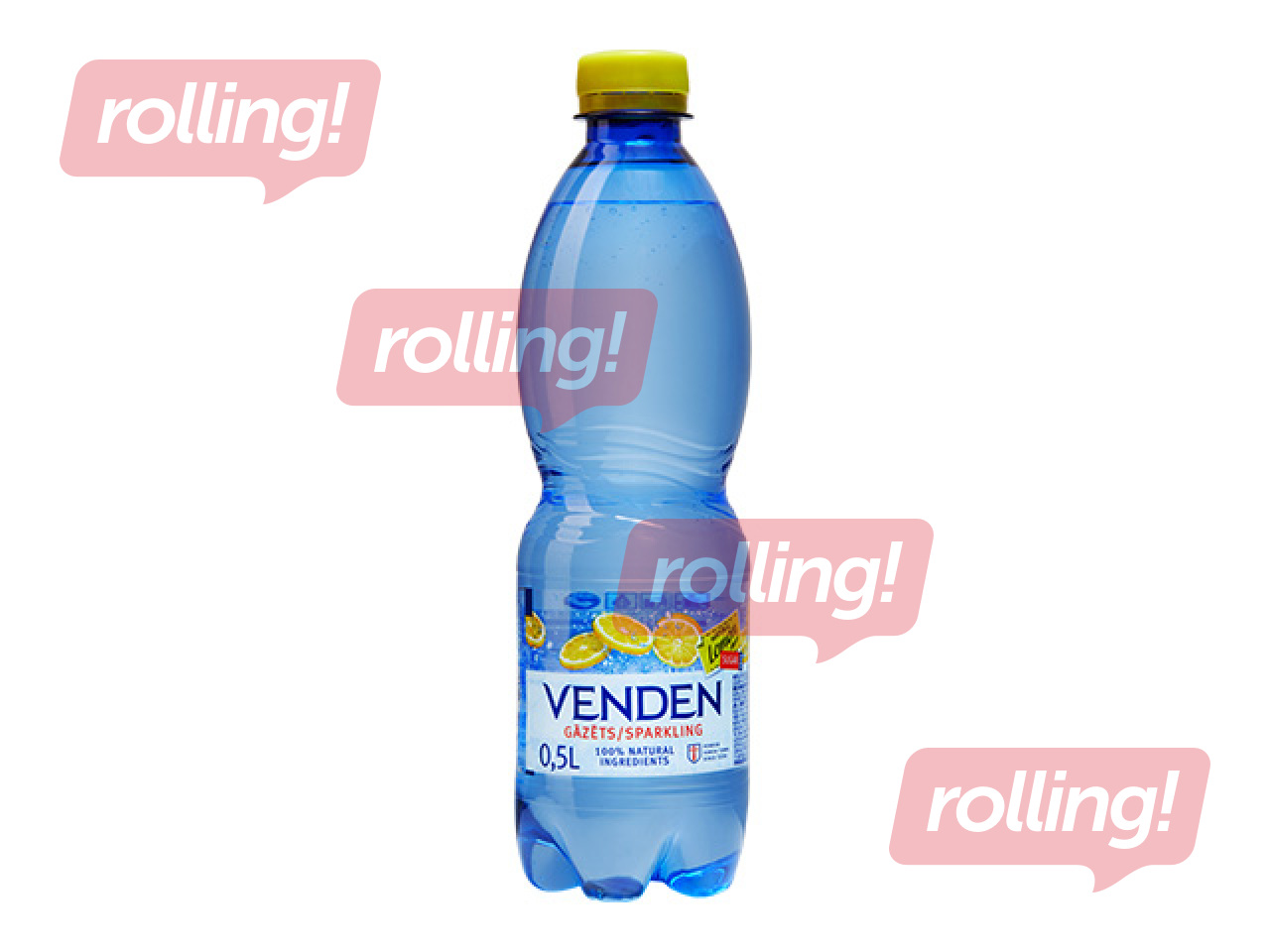 Minerālūdens Venden, gāzēts, ar citrona garšu, 500ml (Taras depozīts iekļauts cenā)