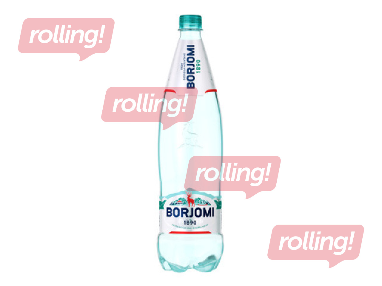 Minerālūdens Borjomi, gāzēts, PET, 1.25l 